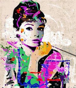 Audrey Hepburn Paint By Number