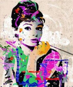 Audrey Hepburn Paint By Number