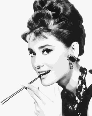 Audrey Hepburn Paint By Number