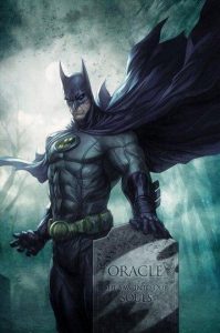 Batman In The Cemetery Paint By Number