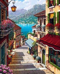 Bellagio Village Paint By Number