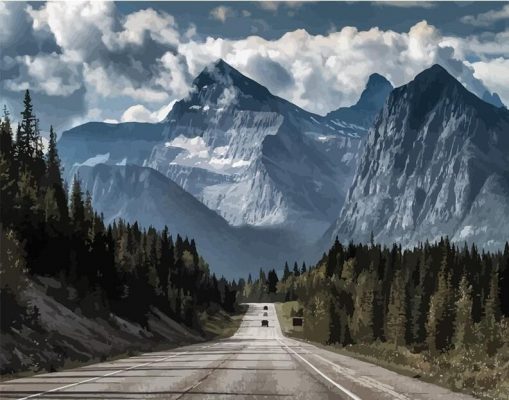 The Great Mountain Paint By Numbers
