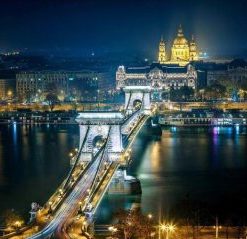 Budapest At Night Paint By Number