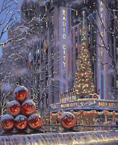 Christmas In New York Paint By Number