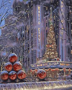 Christmas In New York Paint By Number