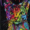 Colorful Cat Paint By Number