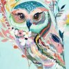 Colorful Owl Birds Paint By Number