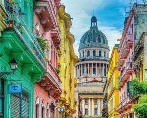 Colourful Cuba Paint By Number