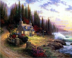 Countryside Landscape Paint By Number