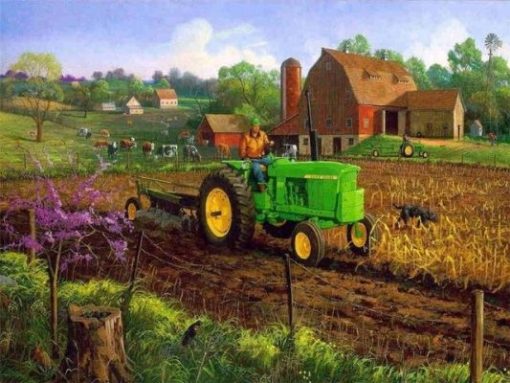 Farm Scenes Paint By Number