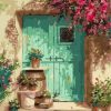Flower Door Paint By Number