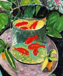 Goldfish Bowl Still Life Paint By Number