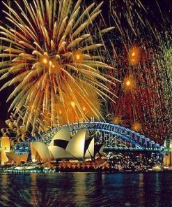 Sydney New Year's Eve Paint By Numbers