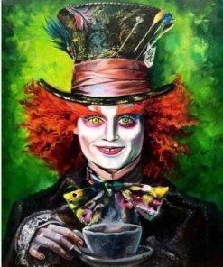 Mad Hatter Paint By Number