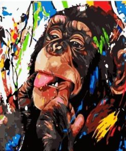 Monkey Doodle Paint By Number