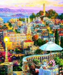Naples Beautiful View Paint By Number
