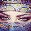 Oriental Eyes Paint By Number