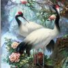 Red Crowned Cranes Paint By Number