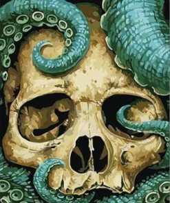 Skull Octopus Paint By Number
