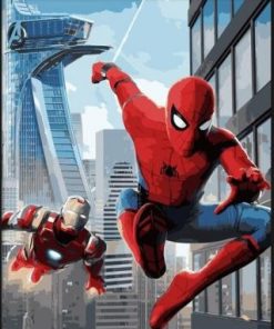 Spider Man Homecoming Paint By Number