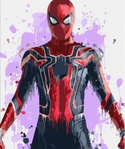 Spiderman Paint By Number