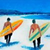 Surfing Boys Paint By Number