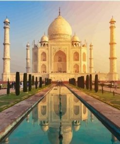 Taj Mahal Paint By Number