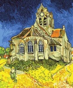 The Church At Auvers Van Gogh Paint By Number