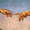 The Creation Of Adam By Michelangelo Paint By Number