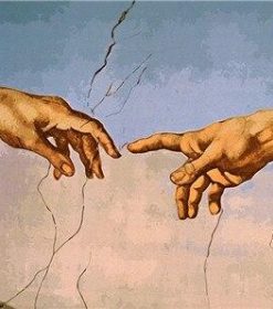 The Creation Of Adam By Michelangelo Paint By Number