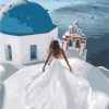 The Santorini Bride Paint By Number