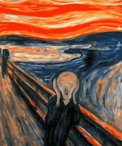 The Scream Edvard Munch Paint By Number