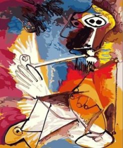 The Smoker Pablo Picasso Paint By Number