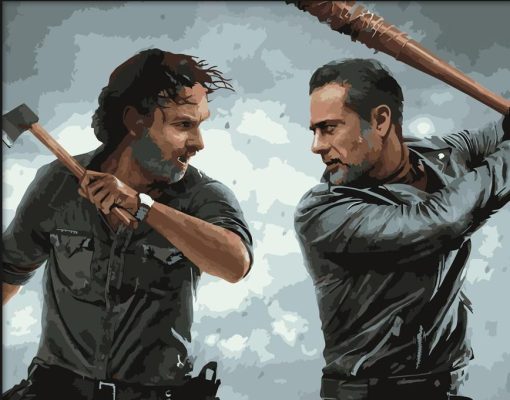 The Walking Dead Paint By Numbers