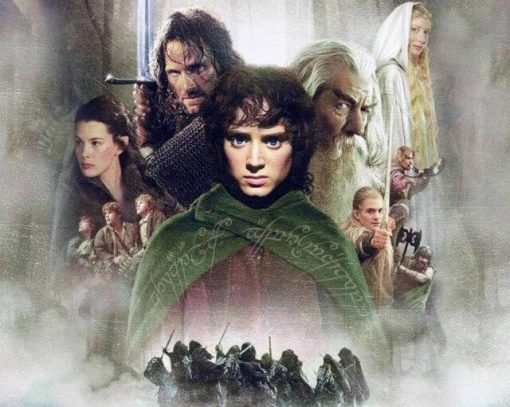 The Lord Of The Rings Paint By Numbers