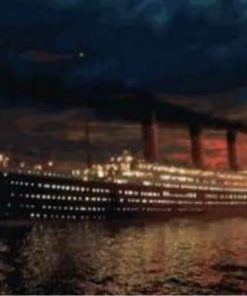 Titanic In The Ocean Paint By Number