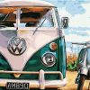 VW Bus Microbus Paint By Number