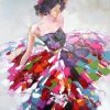 Vibrant Dresses Paint By Number