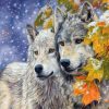 Wolf Couple Paint By Number