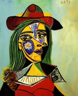 Woman In Hat Pablo Picasso Paint By Number