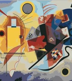 Yellow Red Blue By Wassily Kandinsky Paint By Number