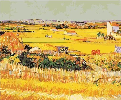 The Harvest Vincent Van Gogh Paint By Numbers