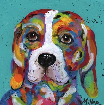 Barney Beagle Dog Paint By Number