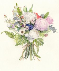 Botanical Flowers Paint By Number