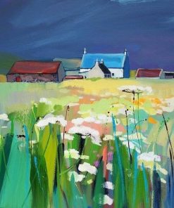 Cottages Wild Flowers Paint By Number