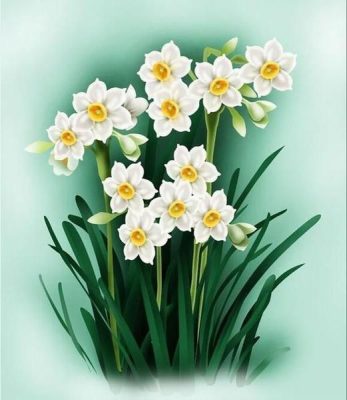 Daffodil Flowers Paint By Number