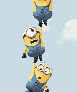 Minions Hanging Paint By Number
