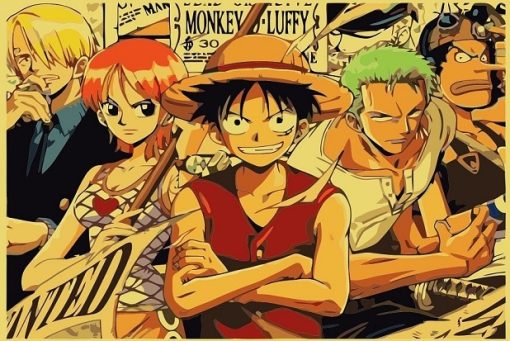 One Piece Band Paint By Number