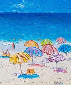 Summer Beach Paint By Number