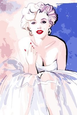 The Beautiful Marilyn Monroe Paint By Number